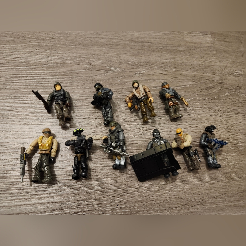 Mega Construx Call of Duty Action Figures Lot of 10